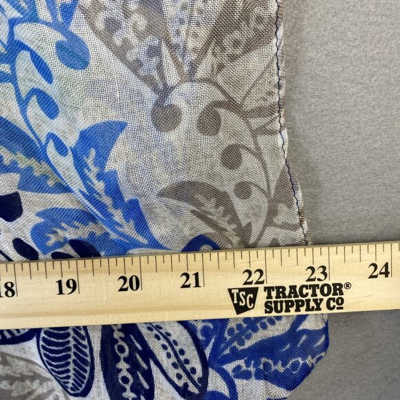 Vera Bradley‎ Soft Fringe Scarf Santiago Pattern Rayon New With Tag Upscale Look - Picture 7 of 10